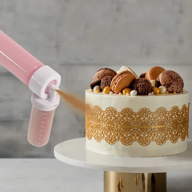 Cake Glitter Spray Pump Special Eco-friendly Cake Spray Pump Pastry Dessert  Cake Decorating Airbrush Baking Tool - AliExpress